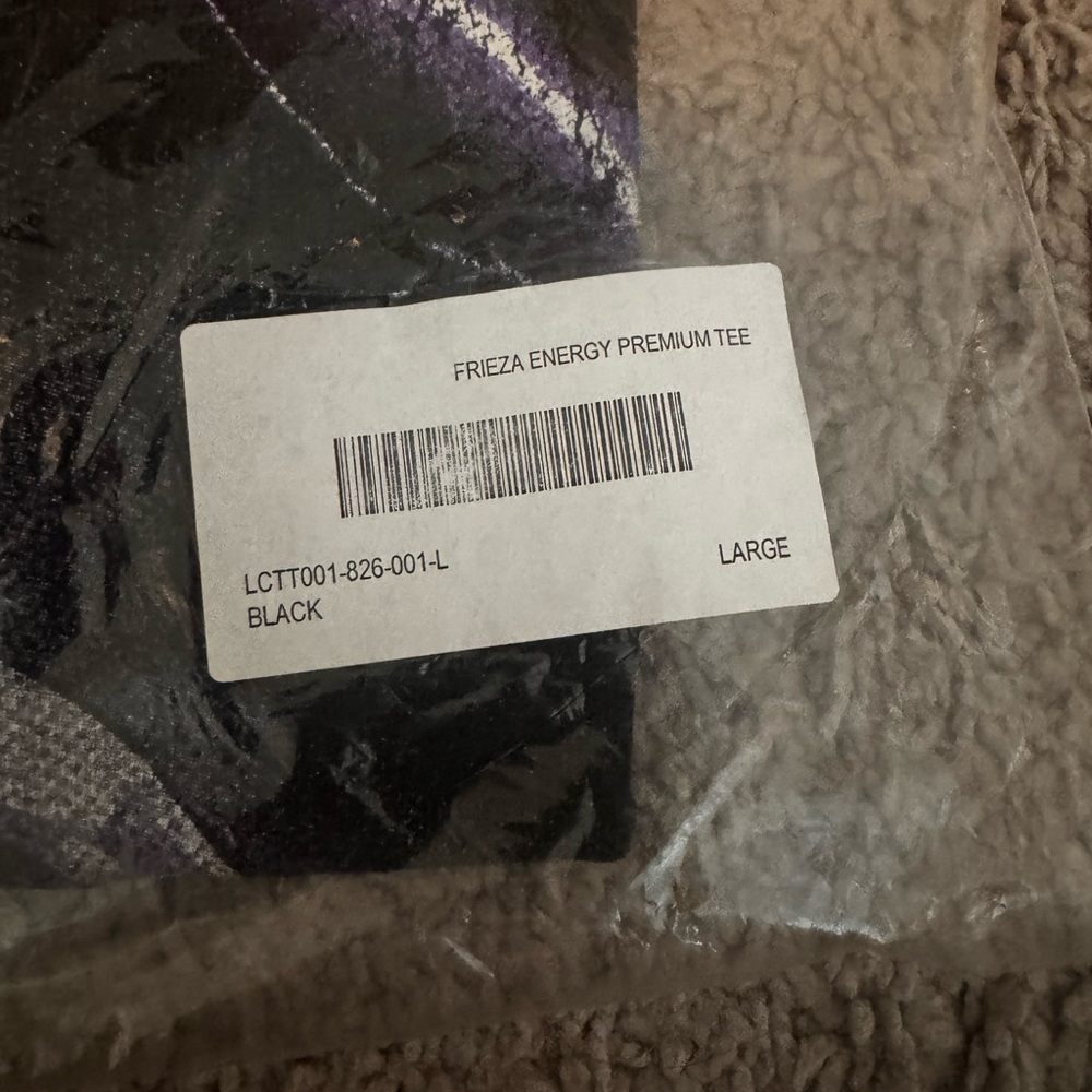 Frieza Energy Premium Tee - Black DBZ dragon ball darc sport wolves club sz L - Picture 3 of 3